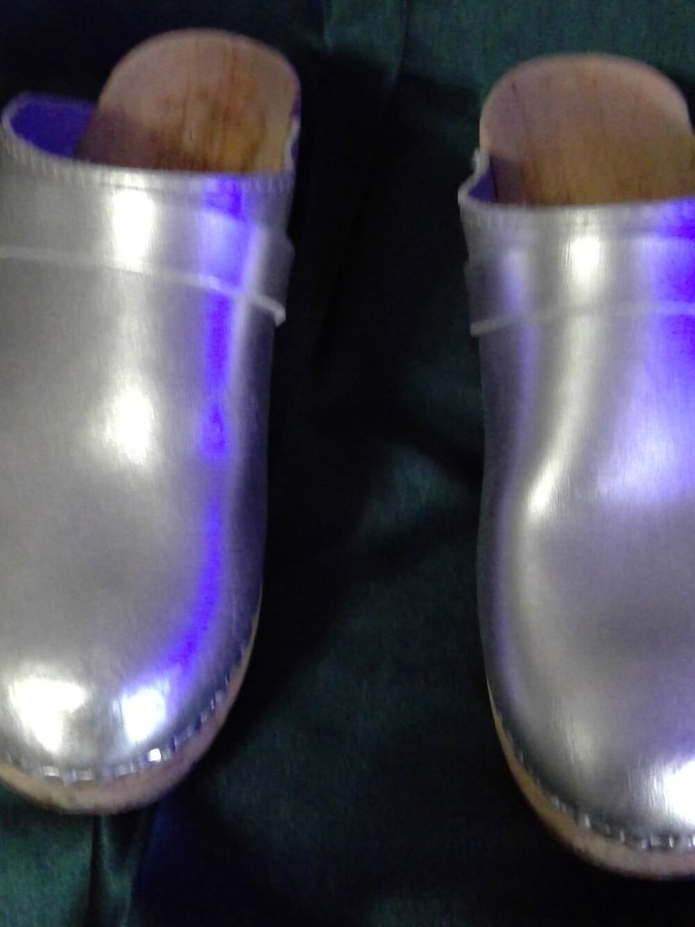 HAND MADE CLOGS.....LABEL REMOVED - Picture 5 of 5